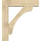 Ekena Millwork Legacy Block Rough Sawn Bracket w/ Offset Brace, Douglas Fir, 8"W x 36"D x 40"H BKT0806X36X40LEC05RDF - alternate 4
